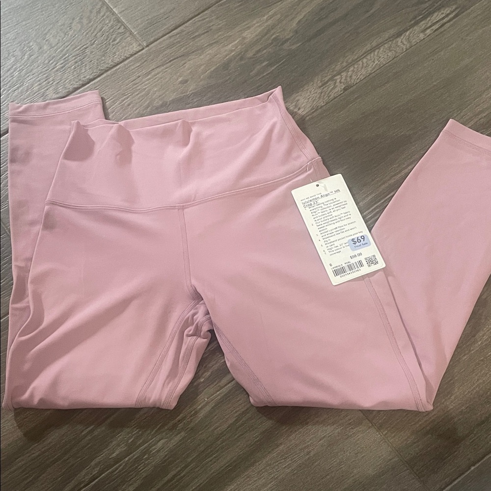 Lululemon Rose Blush Leggings
